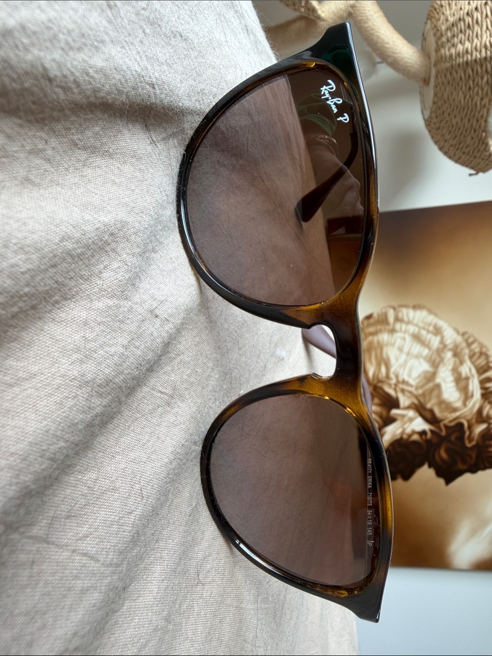 Ray-Ban Women's Tortoiseshell Brown Gradient Sunglasses - Cat Eye Frame